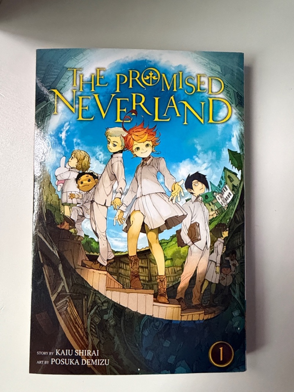 The Promised Neverland Vol. 1 - Blue Cover Kids Manga